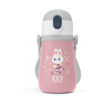 Термос детский Monbento MB Stram Pink Bunny, 360 мл 