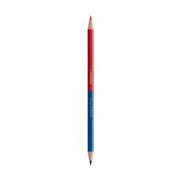 Двойной карандаш Stabilo Original, синий и красный