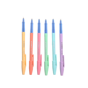 Шариковая ручка Stabilo Liner Pastel 808 F, синие чернила