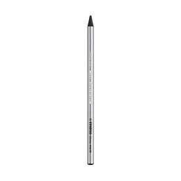 Чернографитный карандаш Stabilo Schwan 418 HВ, серебряный корпус