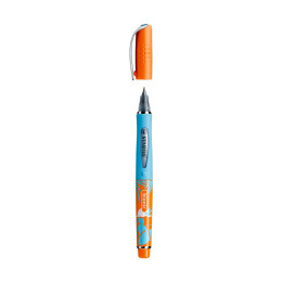 Ручка-роллер Stabilo Bionic Beach Collection Limited Edition, синие чернила, оранжевый