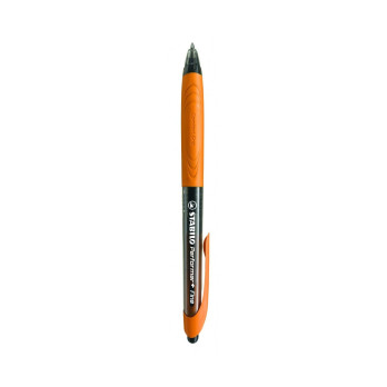 Шариковая ручка Stabilo Performer+ F, черные чернила