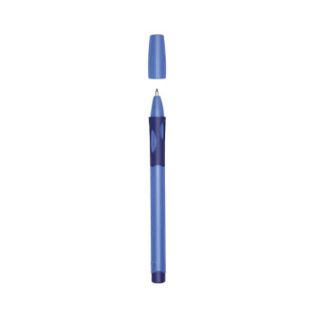 Шариковая ручка Stabilo Leftright F для правшей, синие чернила